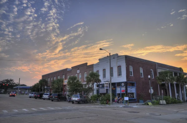 Západ slunce appalachicola — Stock fotografie