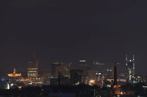 Nashville at Night — Stock Photo, Image