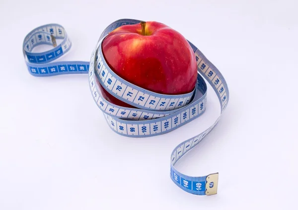 Fresh red tasty apple — Stock Photo, Image