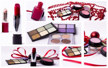 Professional Make-up collage clipart