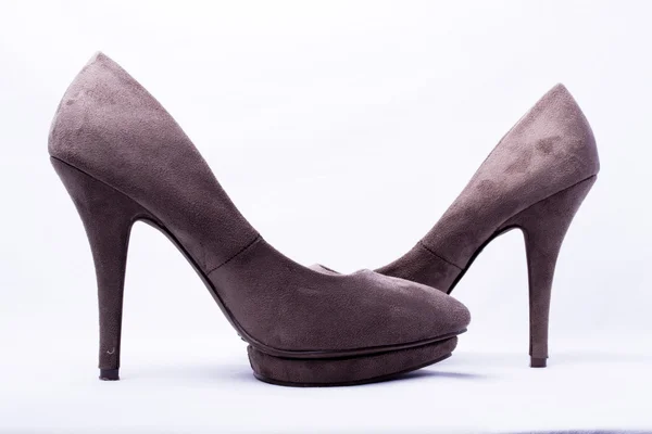 Пара коричневых туфель — стоковое фото