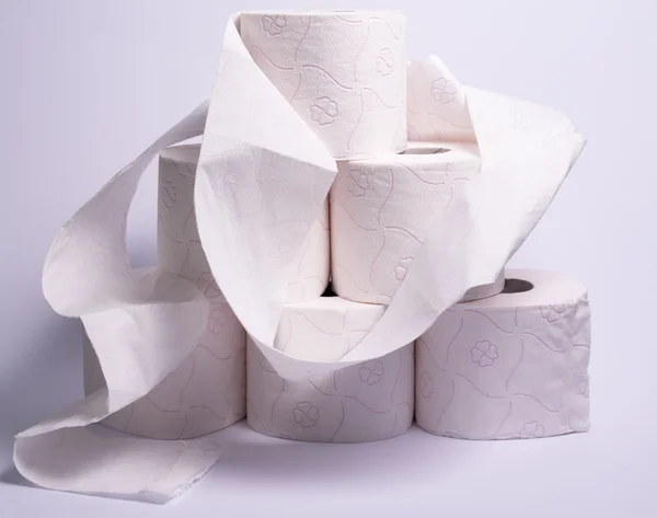 Rollos de papel higiénico —  Fotos de Stock