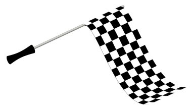 Racing Flag clipart