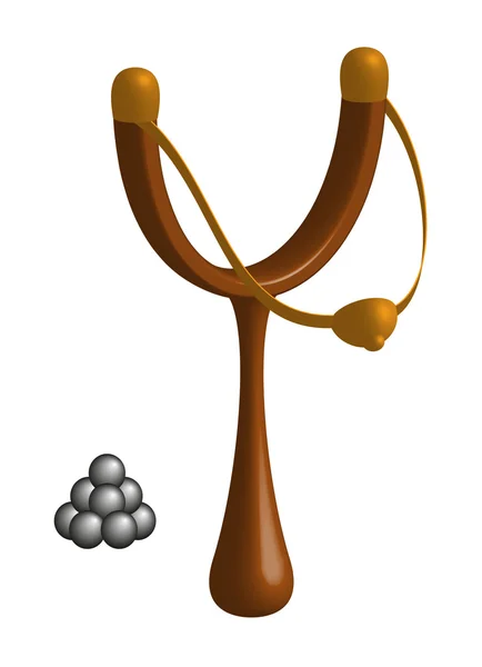 Catapulte — Image vectorielle