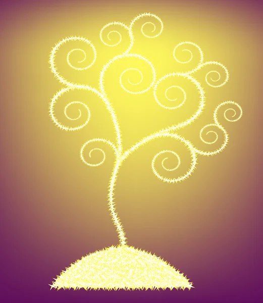 stock image Golden tree