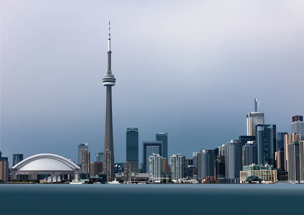 Vista de Toronto — Vector de stock