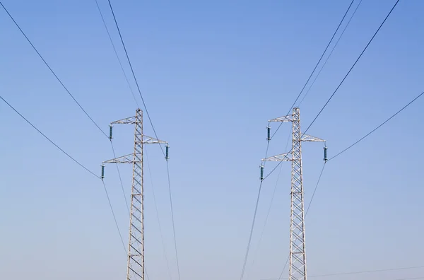 Eletric power pylon — Stock Photo, Image