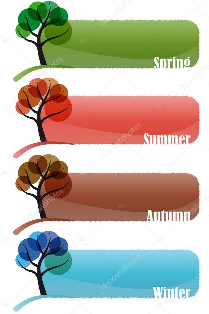 set tree season banner
