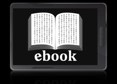 ebook reader device clipart