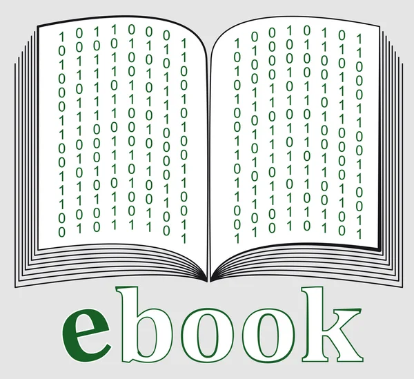 EBook pictogram — Stockvector