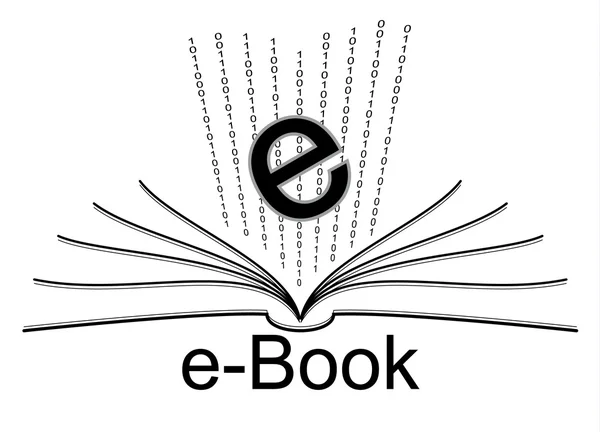 Стилізований ebook значок — стоковий вектор