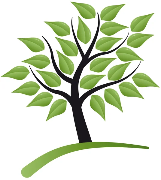Drzewo stylizowane — Wektor stockowy