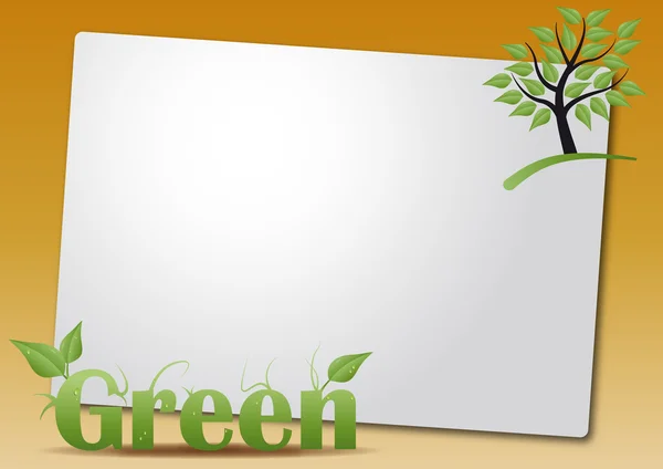Blatt grün — Stockvektor