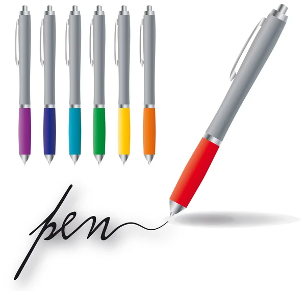 Couleur du stylo — Image vectorielle