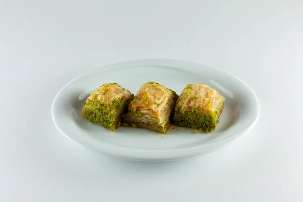 stock image Baklava dessert platter