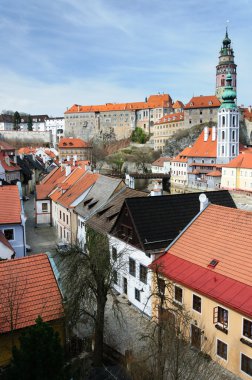 Cesky krumlov görünümü