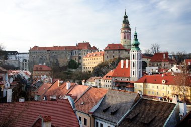 Cesky krumlov görünümü