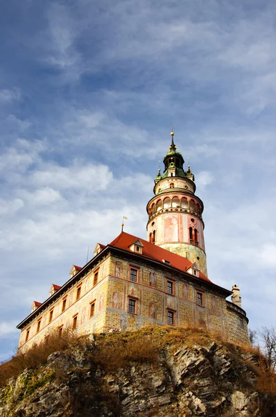 El castillo de Cesky Krumlov —  Fotos de Stock
