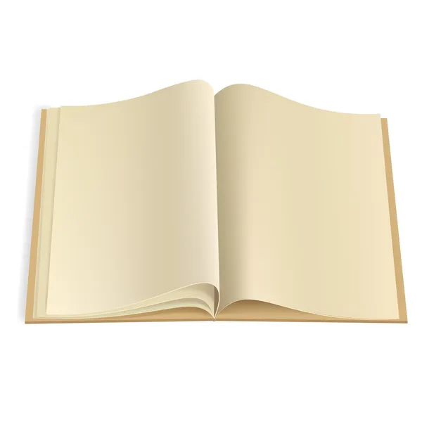 Κενό βιβλίο σελίδες πρότυπο — Διανυσματικό Αρχείο