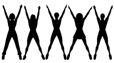 Aerobics clipart