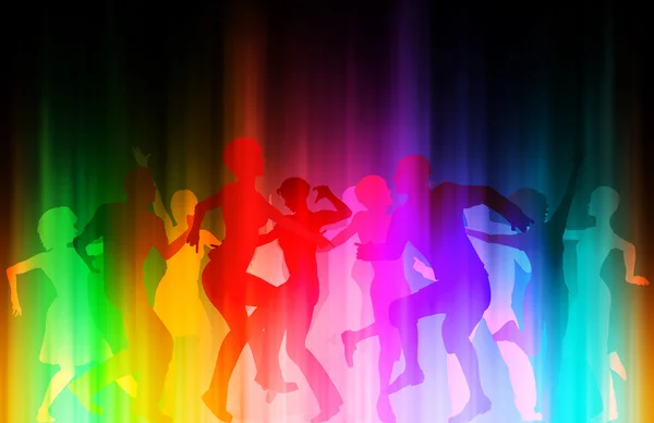 Färg disco — Stock vektor