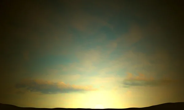 Ciel aube — Image vectorielle