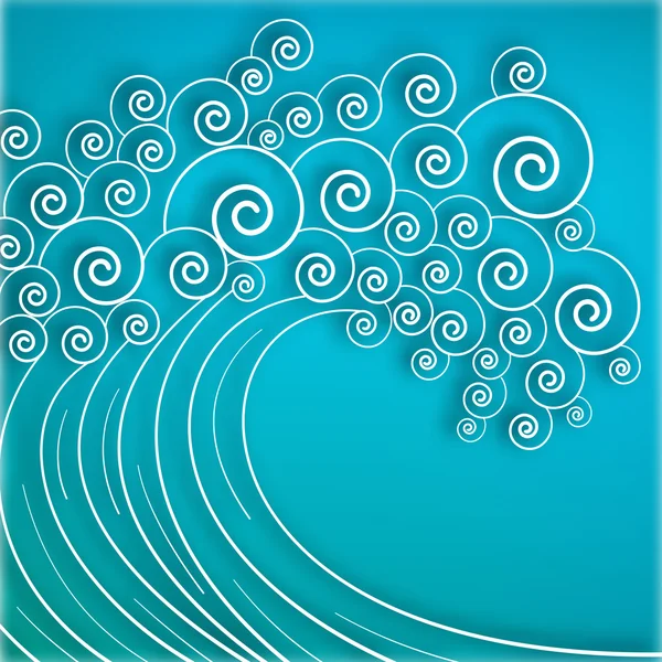 Wave abstract — Stock Vector
