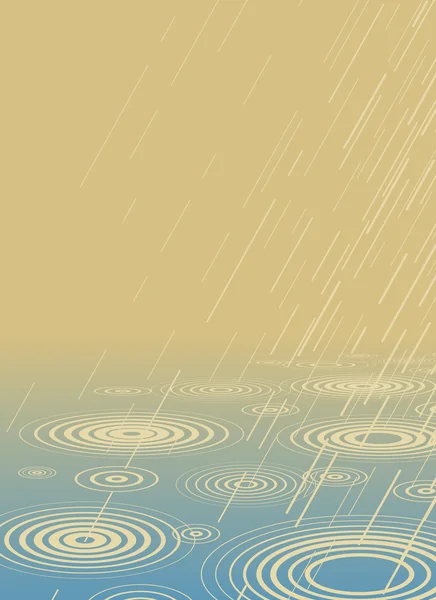 小雨 — 图库矢量图片