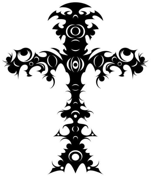 Племінних хрест — стоковий вектор