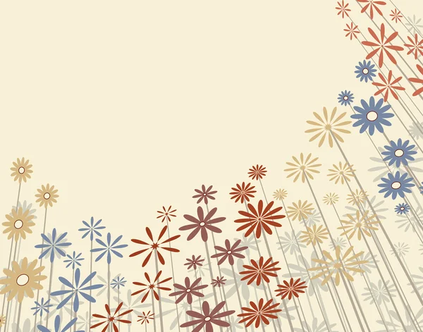 基本的な花 — ストックベクタ