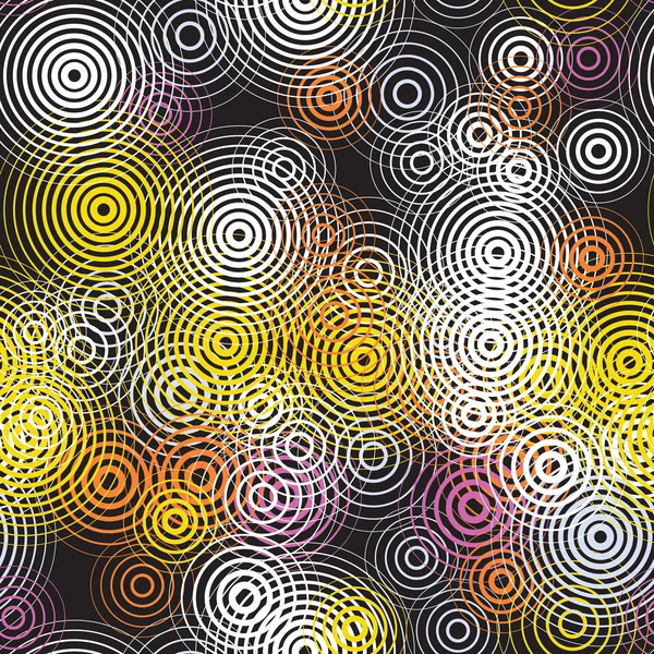 Cercles tuile sans soudure — Image vectorielle