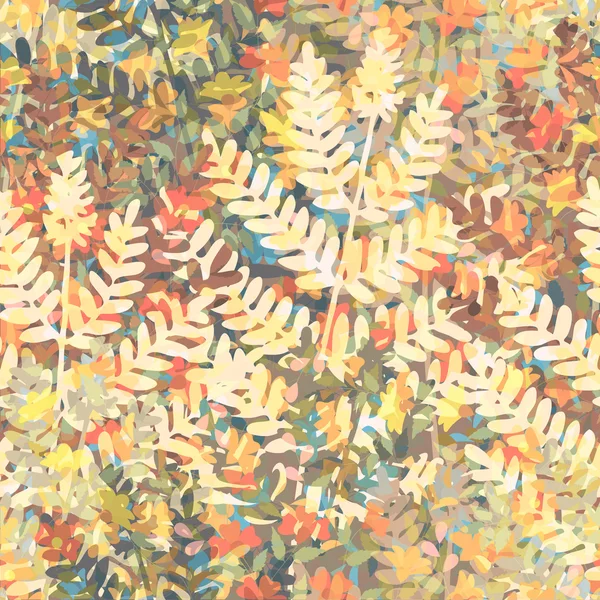 花の壁紙のタイル — ストックベクタ