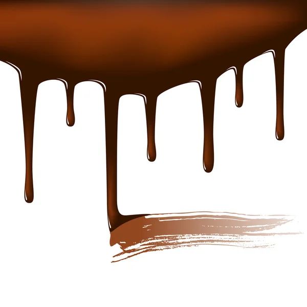 Chocolate temptation — Stock Vector