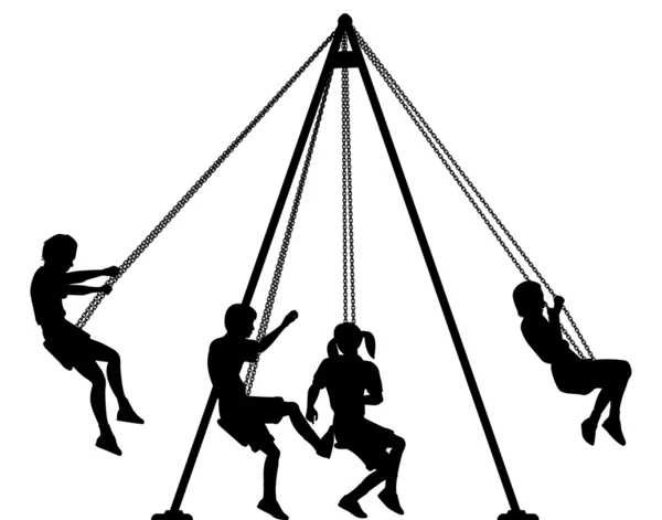 Swings — Stockový vektor
