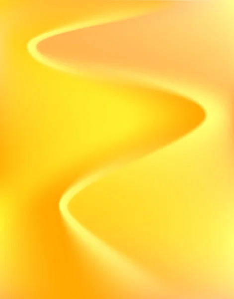 Gelbe Kurven — Stockvektor