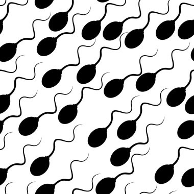 Sperm tile clipart