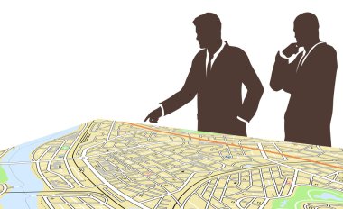 City planners clipart