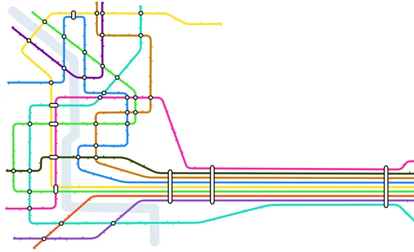 Tunnelbana — Stock vektor