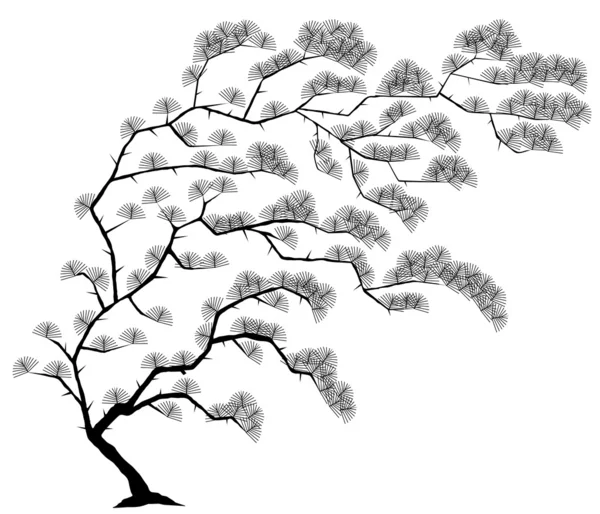 Basic tree — Stock Vector