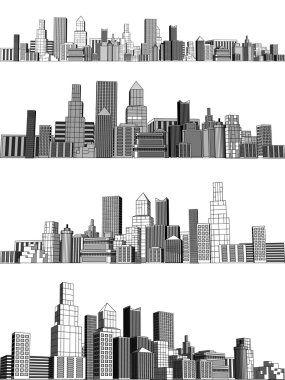 City blocks clipart