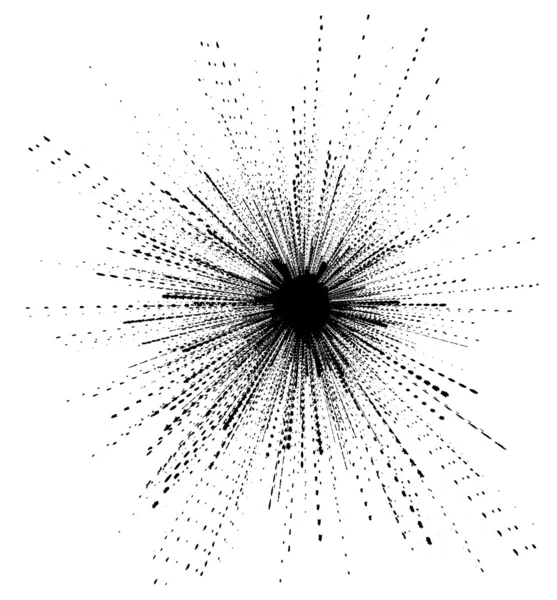 Explosion par points — Image vectorielle
