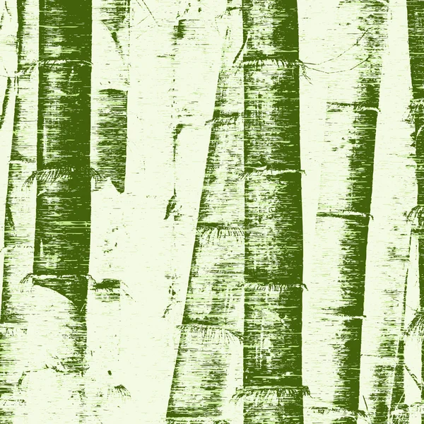 Grunge di bambù — Vettoriale Stock
