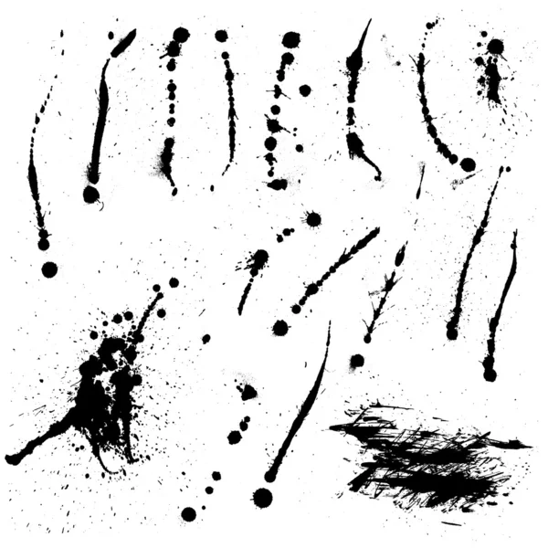 Ink spills — Stockový vektor
