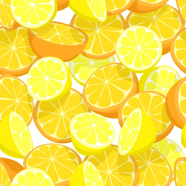 Citrus seamless tile — Stock Vector