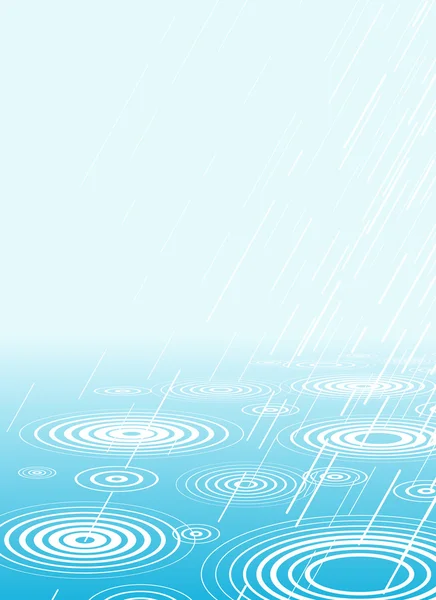 Lätt regn — Stock vektor