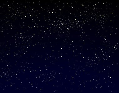 Starry sky clipart