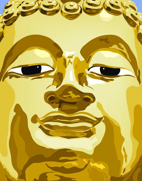 Buddha — Vector de stoc