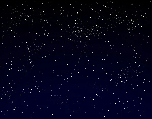 繁星点点的天空 — 图库矢量图片