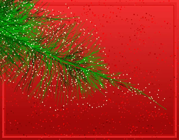 Christmas fir — Stock Vector