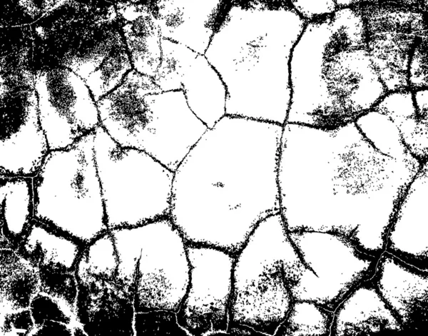 Grunge 裂缝 — 图库矢量图片